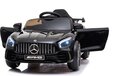 Viking Choice Elektrische kinderauto Mercedes GTR AMG - Zwart - 12V - Met afstandsbediening