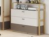 LENAXO Commode LENAXO 3 tiroirs cachemire