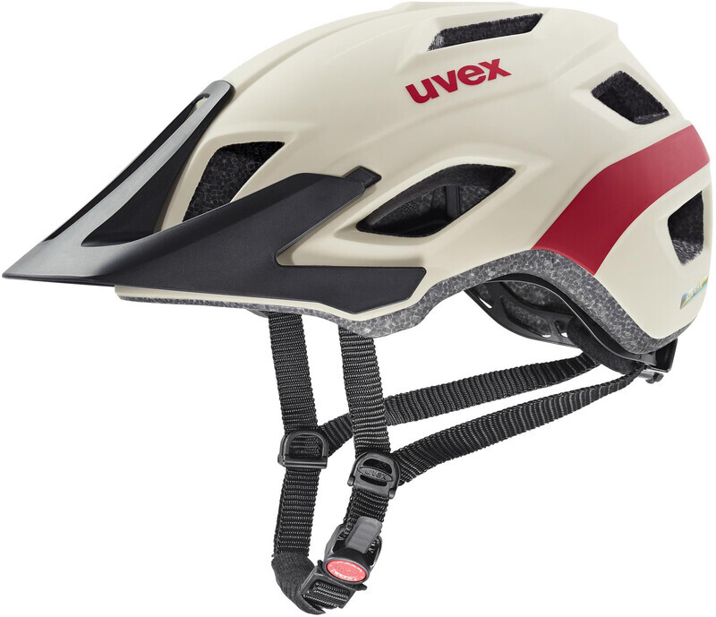 UVEX Access Helm, beige/rood