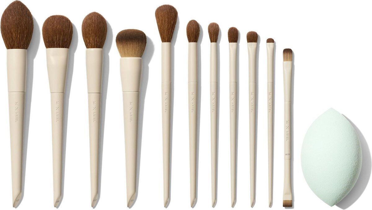 Morphe x?Ariel Signature look 12-piece face & eye brush set - Penselen set Sets - Make-up kwasten set