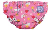 Bambino Mio Splash About Herbruikbare Zwemluier voor Baby's – Happy Days motief