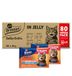 Brekkies Daily Delice natvoer voor katten, gelei (kip, kalkoen, zalm en tonijn), Jumbo-pack, 80 x 85 g