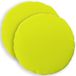 vidaXL - Kussensloop - 2 stuks - Heldergroen - Ø 60 cm - Polyester