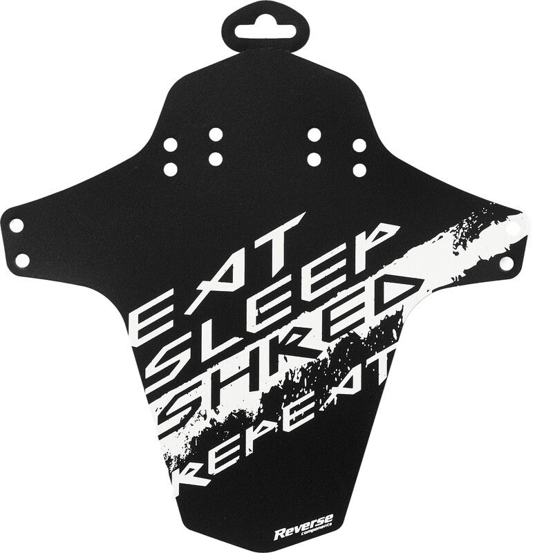 Reverse Mudfender MTB Spatbord - Zwart/Wit