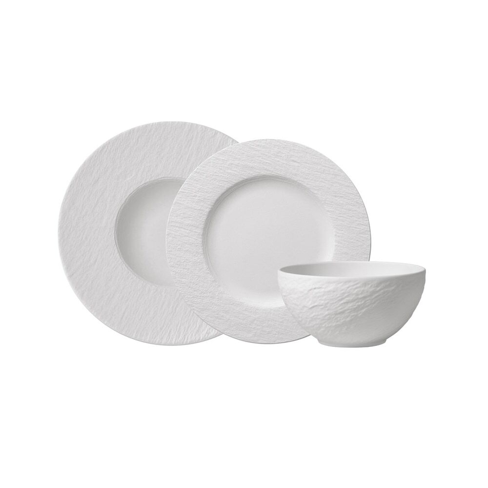 Villeroy & Boch Villeroy & Boch Starter Set 6tlg. EC Manufacture Rock blanc Servies