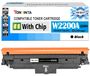 HP Cartouche de toner W2200A 220A, noir, 2000 pages, compatible