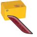 HELLA 2NE 013 343-111 Mistachterlamp - Shapeline Style Slim - LED - 24/12V - Geschroefd - Lenskleur: Rood - Stekker: AMP - 2-polig - Links achter