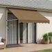 Maison Exclusive - Parasol à commande manuelle, 200 cm, beige