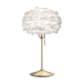 Umage Eos mini Lampe de table Blanc-Laiton brossé