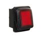 Lampa Waterdichte Schakelaar 12/24V met Rode LED
