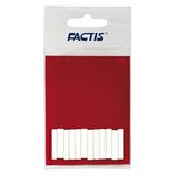 Factis Verpakking met 12 zachte reserverubbers voor elektrische gum Factis, LPF10374
