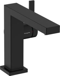 Hansgrohe Tecturis E Robinet de lavabo - clic-clac - sortie 15,5 cm - noir mat 73020670