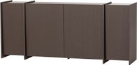 WOOOD Brock Dressoir 200 CM - Essen Fineer - Middenbruin - 85x200x44