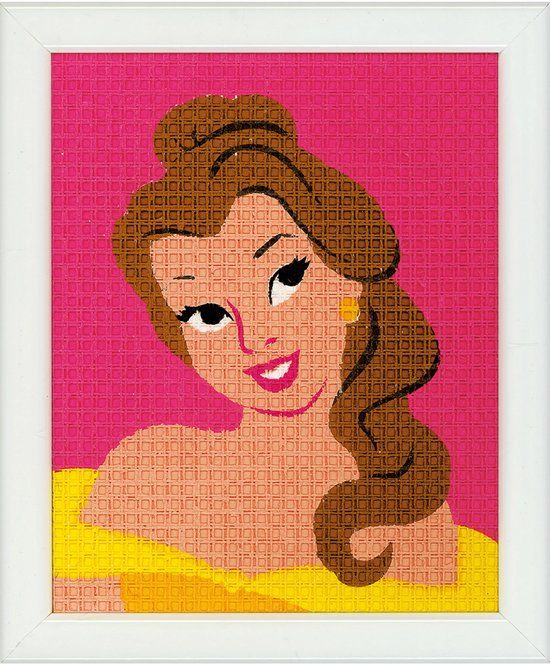 Vervaco Disney Belle Stramien Kit