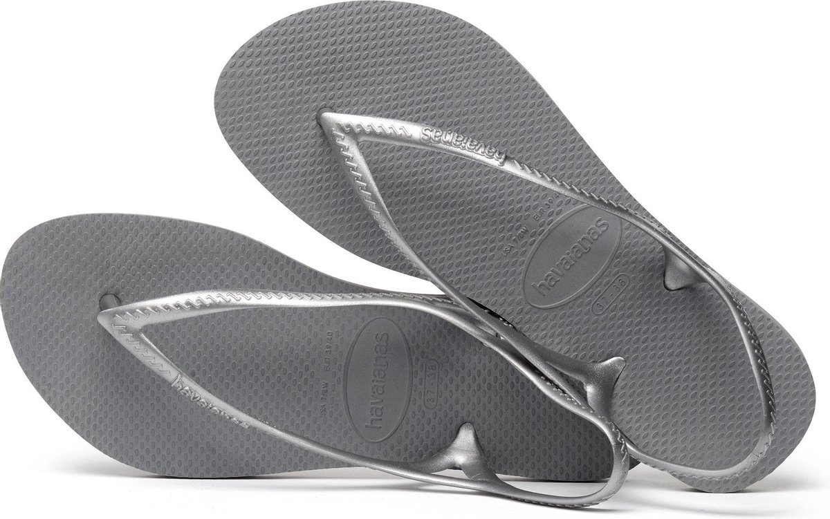 Havaianas Sunny II Dames Slippers - Steel Grey - Maat 37/38