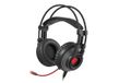 Genesis Radon 600 Headset Bedraad Hoofdband Gamen USB Type-A Zwart, Rood