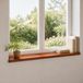 vidaXL - Raamprofielen - 2 stuks - Bruin - 160 x 25 x 2 cm - Massief beukenhout