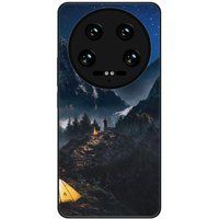 Xiaomi Verstevigd hoesje met sublimatie bedrukking, compatibel met Xiaomi 14 Ultra Seul en montagne