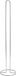 Merkloos / Sans marque Toiletrollen houder - 15 x 60 cm - chroom - wc-rol houder - toiletrolhouder - toiletpapier