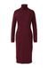 s.Oliver Gebreide jurk bordeaux