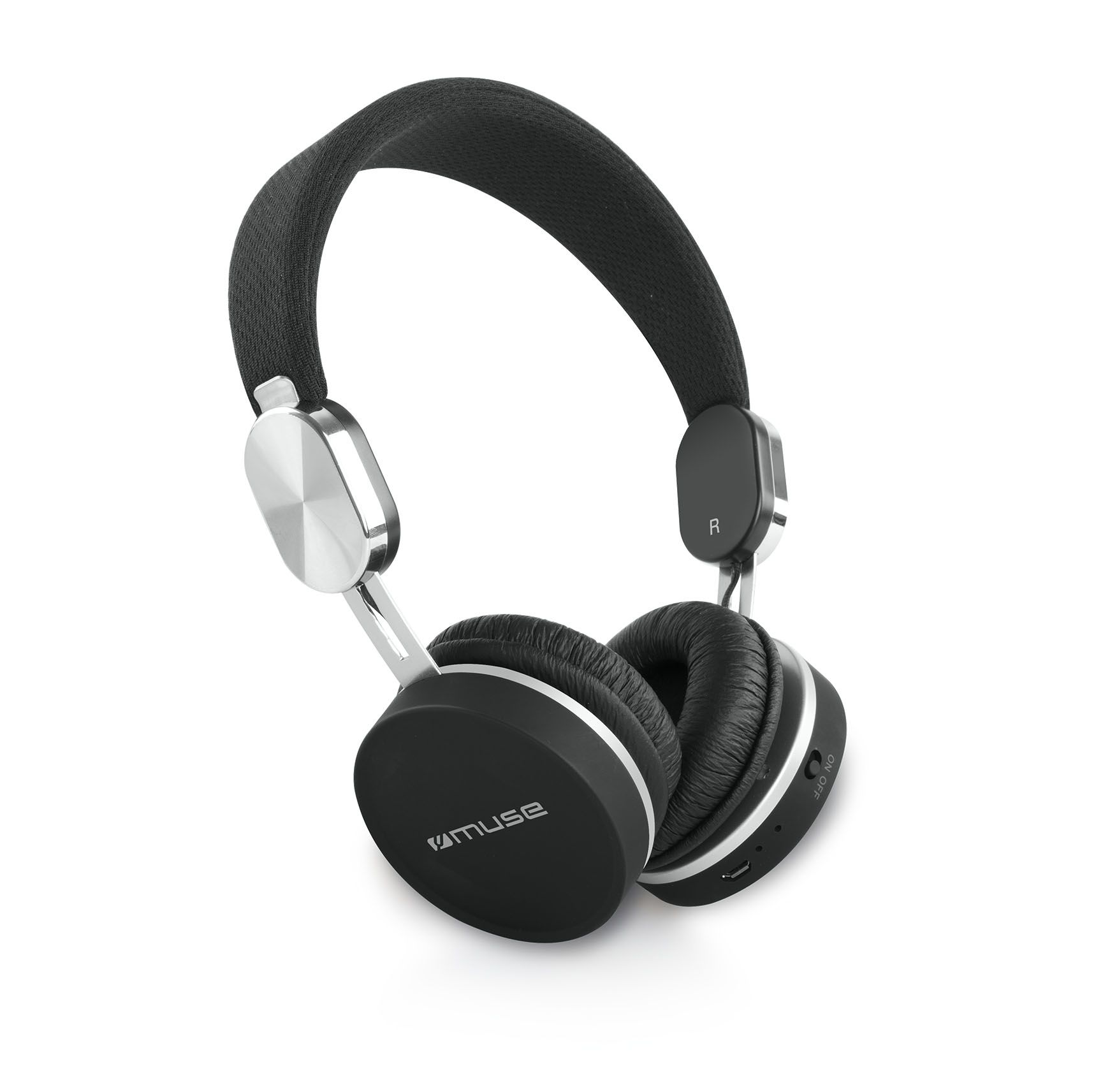 Muse Electronics Muse M-268BT Draadloze Bluetooth Hoofdtelefoon - Zwart