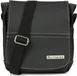 Beltimore Sac bandoulière en cuir noir/blanc