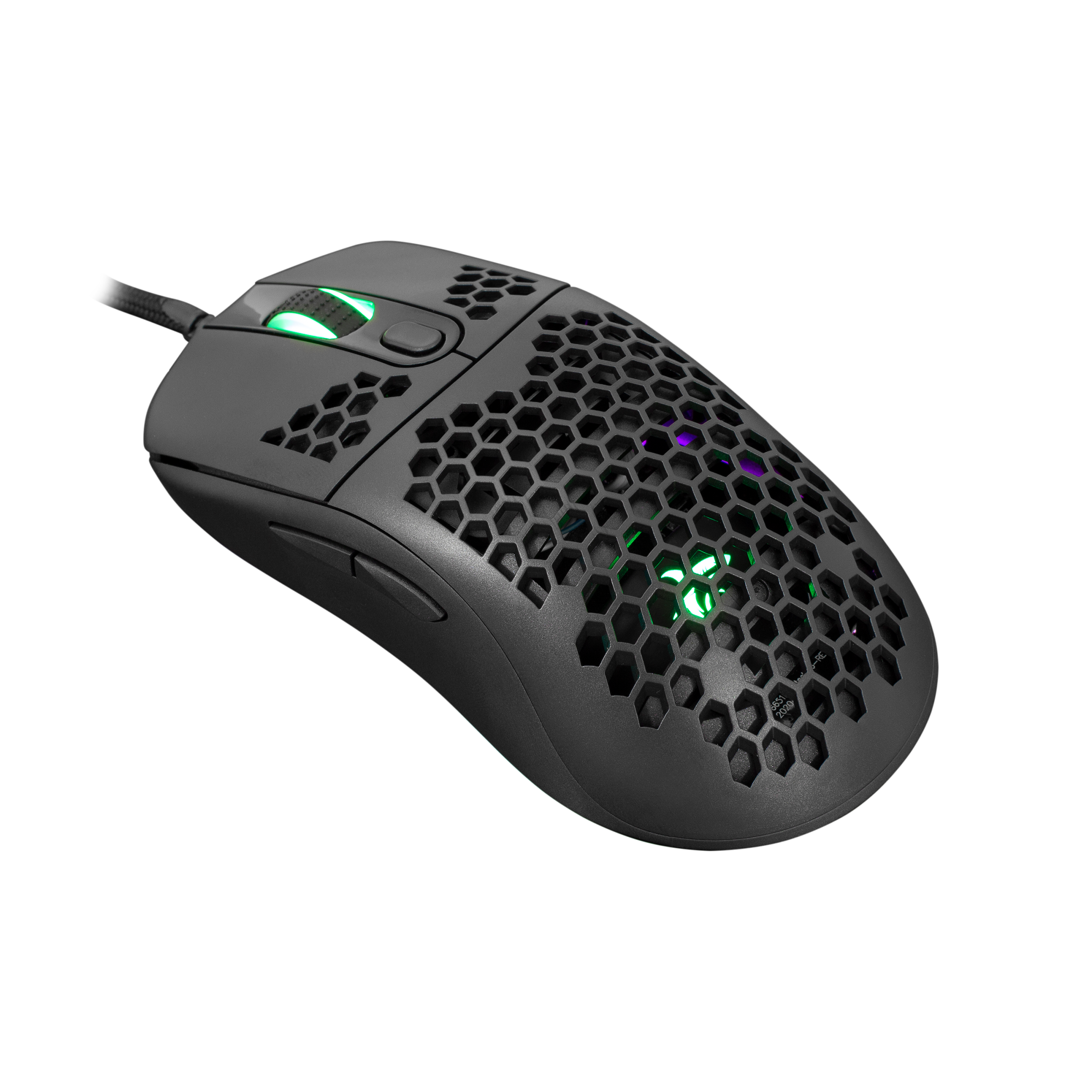 White Shark Galahad - Gaming Muis - Zwart