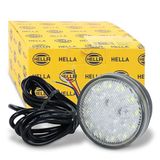 HELLA VALUEFIT LED Dagrijverlichting - 83mm - 24V - Rond - Transparent - Kabel: 2500mm - Aan beide zijden - Aantal: 1 - 2BE 980 690-001