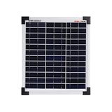 Enjoysolar Poly Polykristallijn zonnepaneel, 10 W, 12 V, fotovoltaïsche module, ideaal voor camper, tuinhuisjes, boot