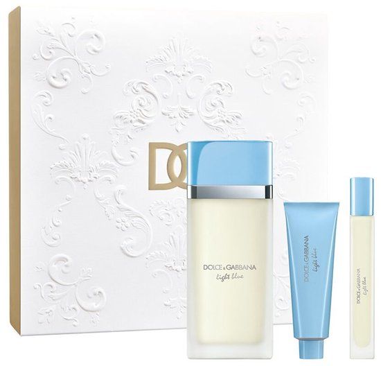 Dolce & Gabbana Light Blue Pour Femme Parfumset voor Dames 3 Onderdelen