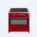 WIGGO WIO-E921A(RX) - 90cm Induction Cooker with 121L Oven - Red Inox