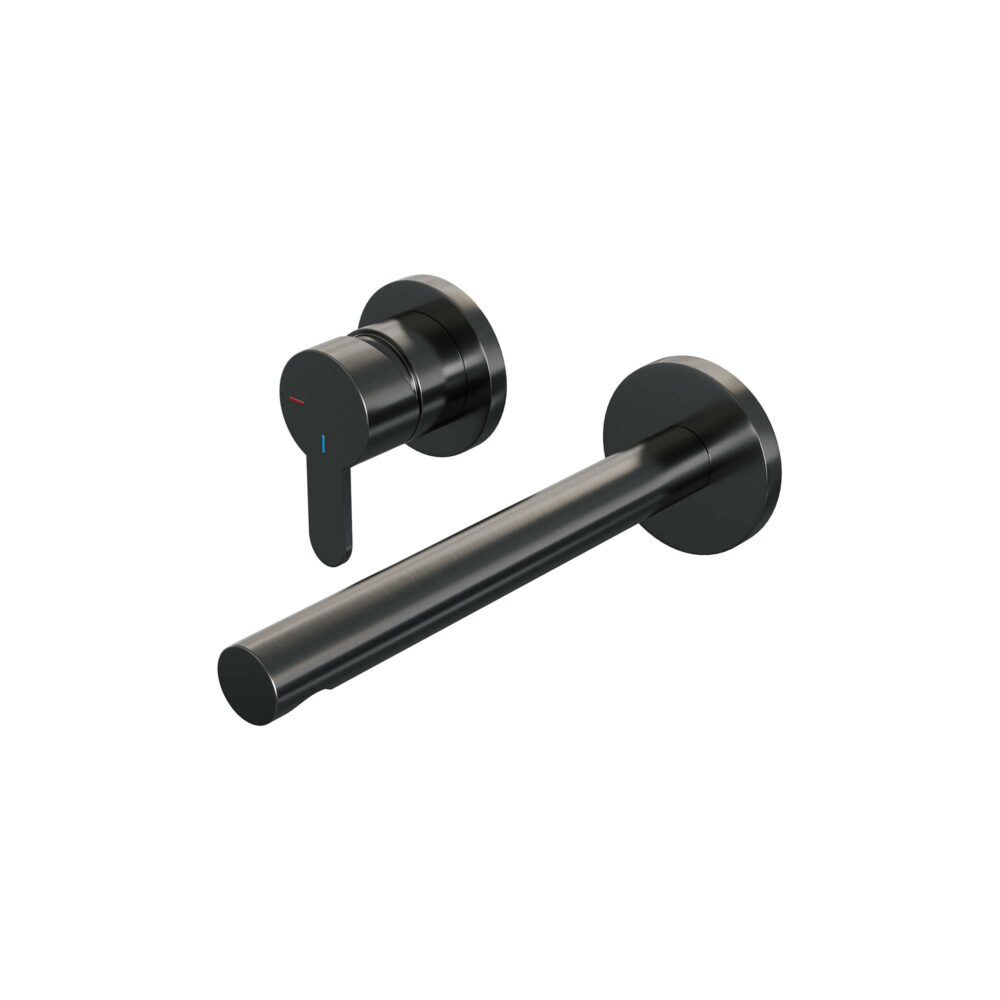 Brauer Gunmetal Edition Inbouw Wastafelkraan - Gunmetal - Ovaal - Messing