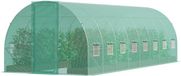 VEVOR Kas Tunnelkas Koudframe Tomatenhuis 835x290x225cm Groen