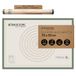 Römertopf Bakmat, 70 x 50,5 cm, van siliconen, bakonderlegger met afmetingen, baktijdtabel en deegcirkels, antiaanbaklaag, hittebestendig tot 250 °C, vaatwasmachinebestendig, herbruikbaar