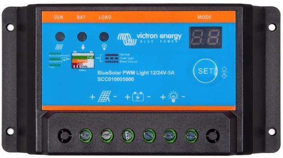 Victron Energy BlueSolar PWM-Light 48V-10A - 8719076025573