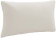 vidaXL Coussin de dossier PUTTEN 100% Polyester Blanc 80 x 40 x 15 cm