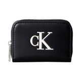 Calvin Klein Jeans Calvin Klein Portemonnee Ritsportemonnee Polyurethaan Vrouwen Volwassenen Zwart