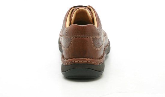 Clarks Nature Three Heren Schoenen - mahogany leather - maat 42.5