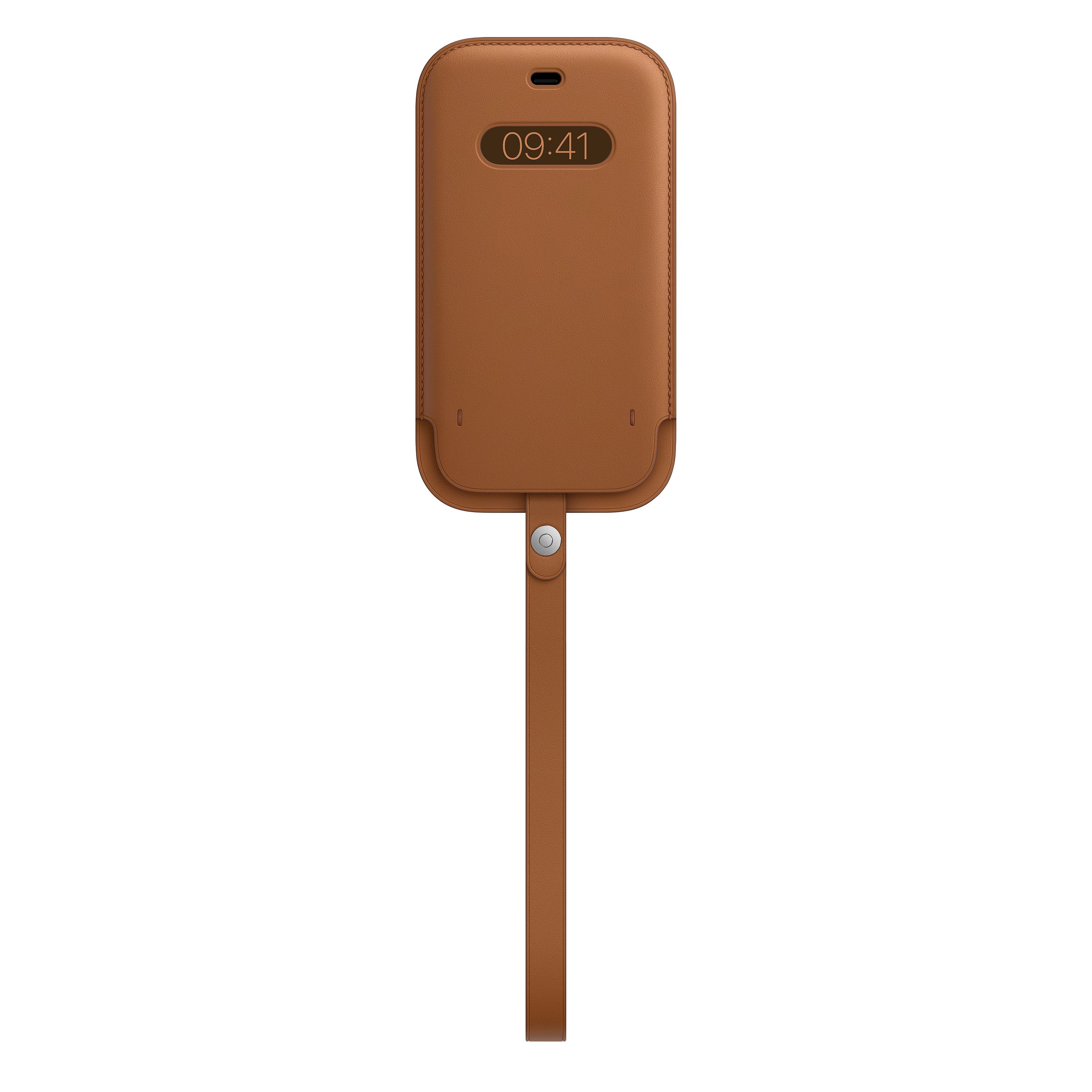 Apple MHYC3ZM/A iPhone 12 / iPhone 12 Pro Leather Case Brown