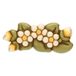 THUN Bloemenwanddecoratie - keramiek - Country Bloom Collection - 16,2 x 2,5 x 7,1 cm