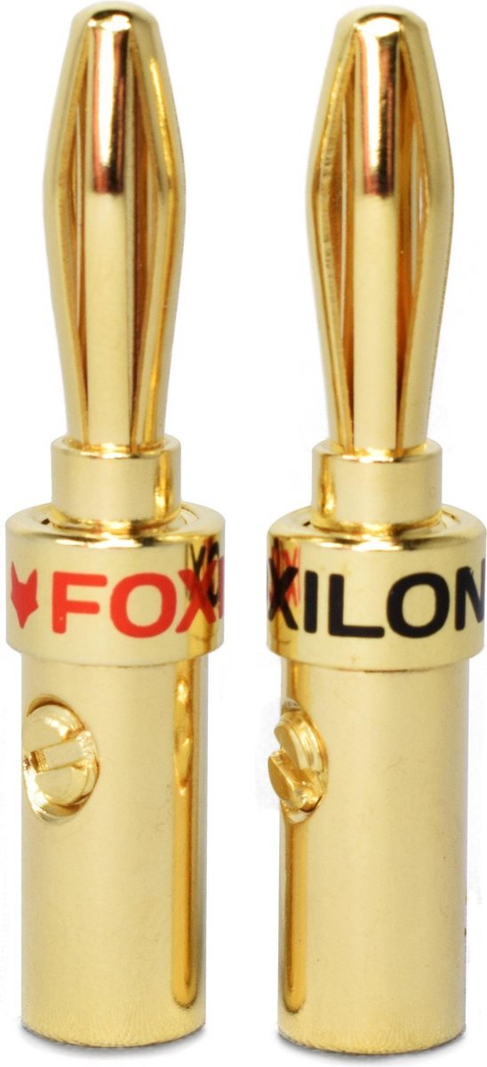 Foxilon HQ Banana Plug 4mm (pair)