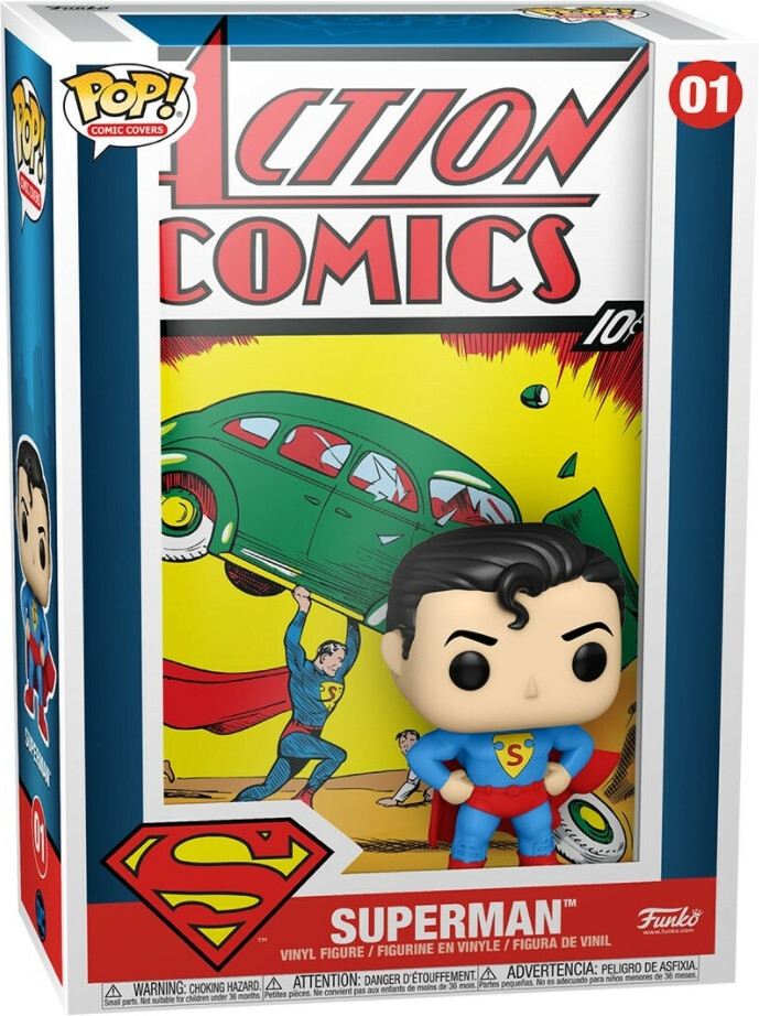 Funko DC Superman Pop Vinyl: Superman Comic Cover