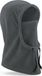 Beechfield Bivak muts / balaclava - Wintermuts - grijs - 100% fleece polyester - met windvanger - volwassenen
