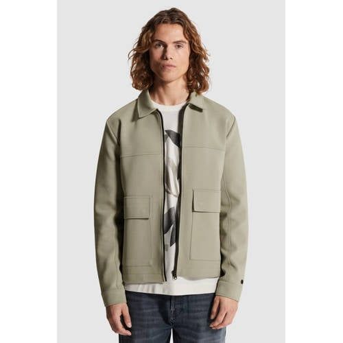 Cast Iron overshirt groen