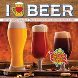 I Brown Trout I Love Beer 2027 12 X 24 Inch (Hanging) Monthly Square Wall Calendar Plastic-Free
