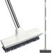 Longue brosse à main avec manche réglable pour diverses tâches de nettoyage