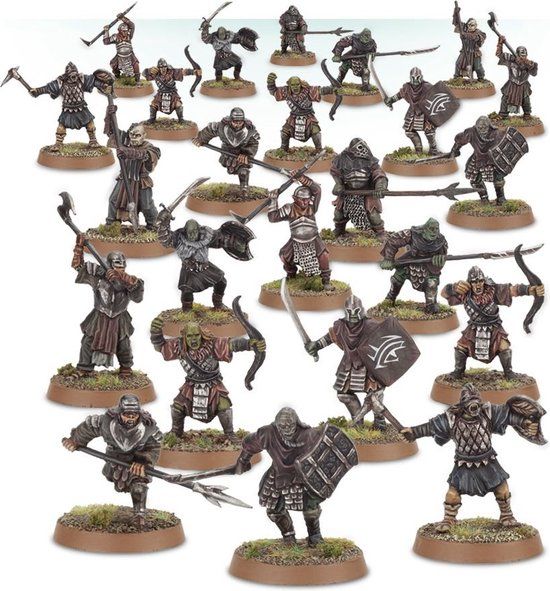 Games Workshop Warhammer: The Lord Of The Rings - Mordor Orcs - Plastic - 5011921109302