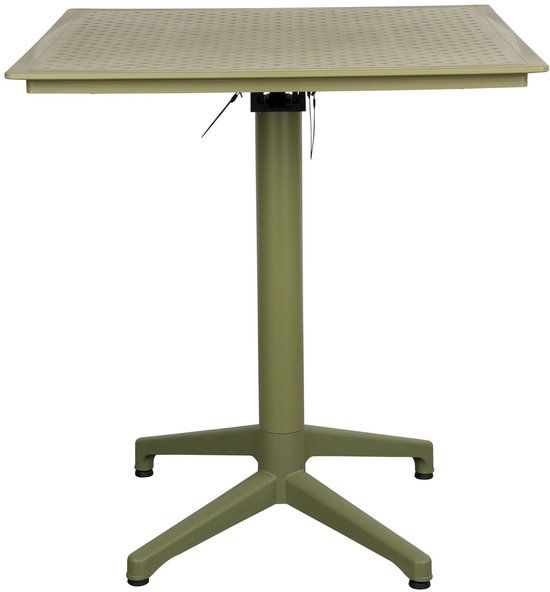 Housecraft Living George Bistrotafel/ Tuintafel/ Balkontafel 70x70 cm Groen