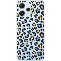 Xiaomi Luipaardkleur Siliconen hoesje compatibel met Xiaomi Redmi 12 4G, Xiaomi Redmi 12 5G