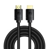 Baseus CAKGQL01 HDMI kabel 3 m HDMI Type A (Standaard) Zwart, Zilver